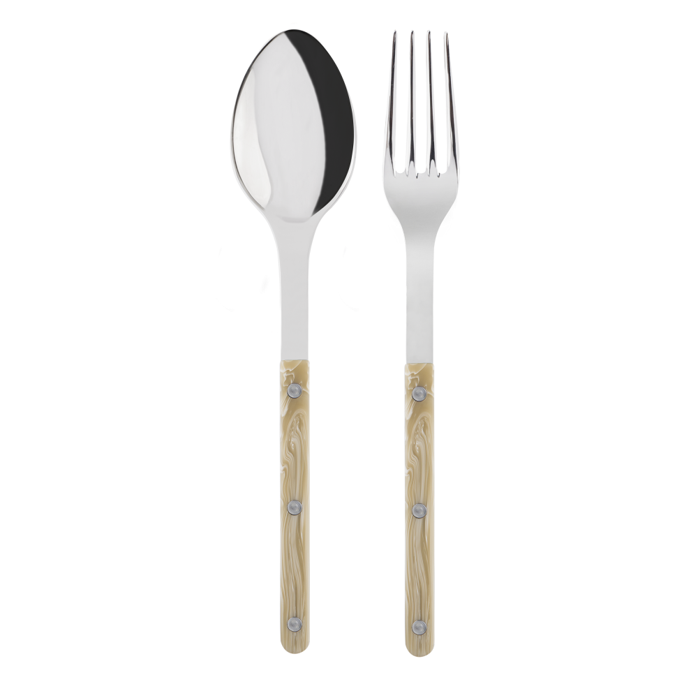 Sabre Bistrot Serving Set, Horn - Kitchen Universe