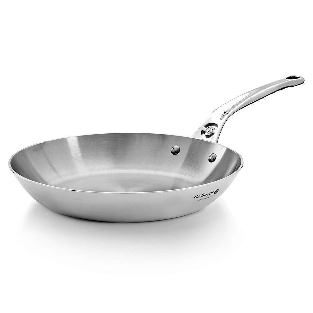 de Buyer Affinity Stainless Steel Fry Pan, 12.6-in. - Kitchen Universe