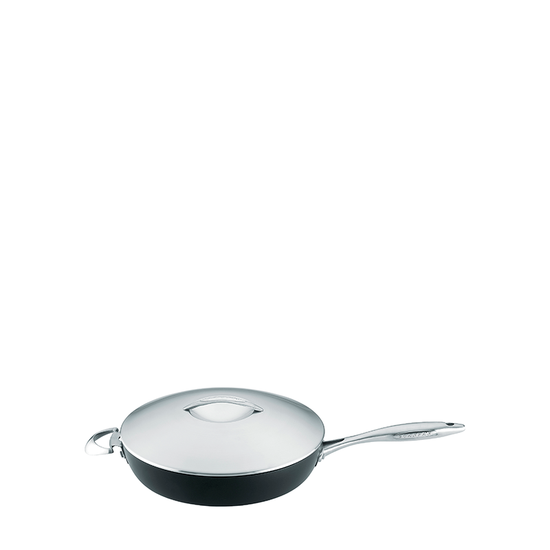 Scanpan Professional Stratanium Sauté Pan w/Lid, 4.25-qt. - Kitchen Universe