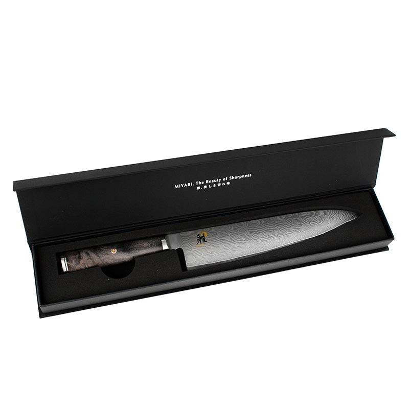 Miyabi 5000MCD Black Chef's Knife, 9.5-in - Kitchen Universe