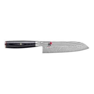 Miyabi Kaizen II 5000FCD FC61 Stainless Steel Santoku Knife, 7-Inches - Kitchen Universe