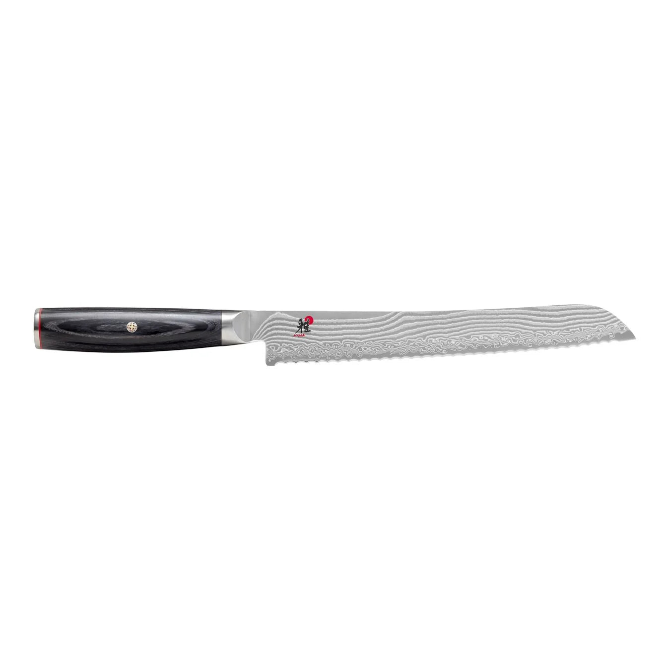 Miyabi Kaizen II 5000FCD FC61 Stainless Steel Bread Knife, 9.5-Inches - Kitchen Universe