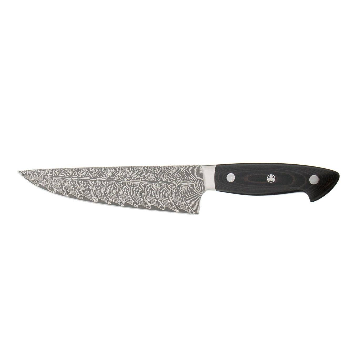 Zwilling Bob Kramer Euroline Damascus Collection SG2 Stainless Steel Narrow Chef's Knife, 8-Inches - Kitchen Universe