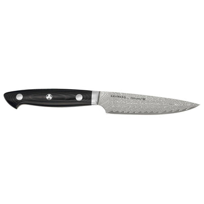 Zwilling Bob Kramer Euroline Damascus Collection SG2 Stainless Steel Utility Knife, 5-Inches - Kitchen Universe