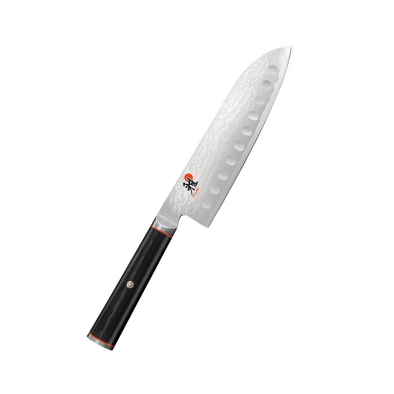 Miyabi Kaizen Hollow Edge Santoku Knife, 7.5-in - Kitchen Universe