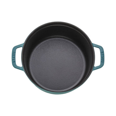 Staub Oven Round Cocotte, 4-qt, Turquoise - Kitchen Universe