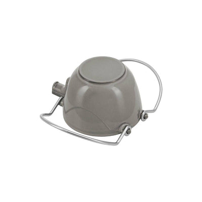Staub Cast Iron Round Tea Kettle, 1 qt, Graphite Grey - Kitchen Universe