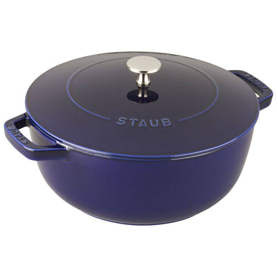Staub Cast Iron Essential Oven, 3.75 qt, Dark Blue - Kitchen Universe