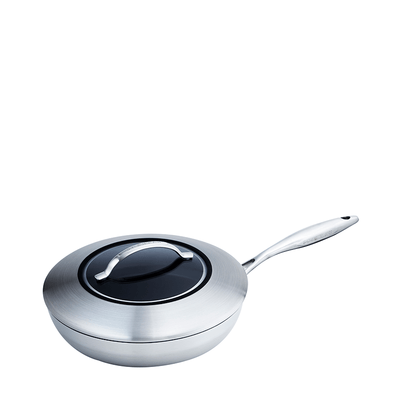 Scanpan CTX Stratanium Sauté Pan w/Lid, 10.25-in/4-qt. - Kitchen Universe