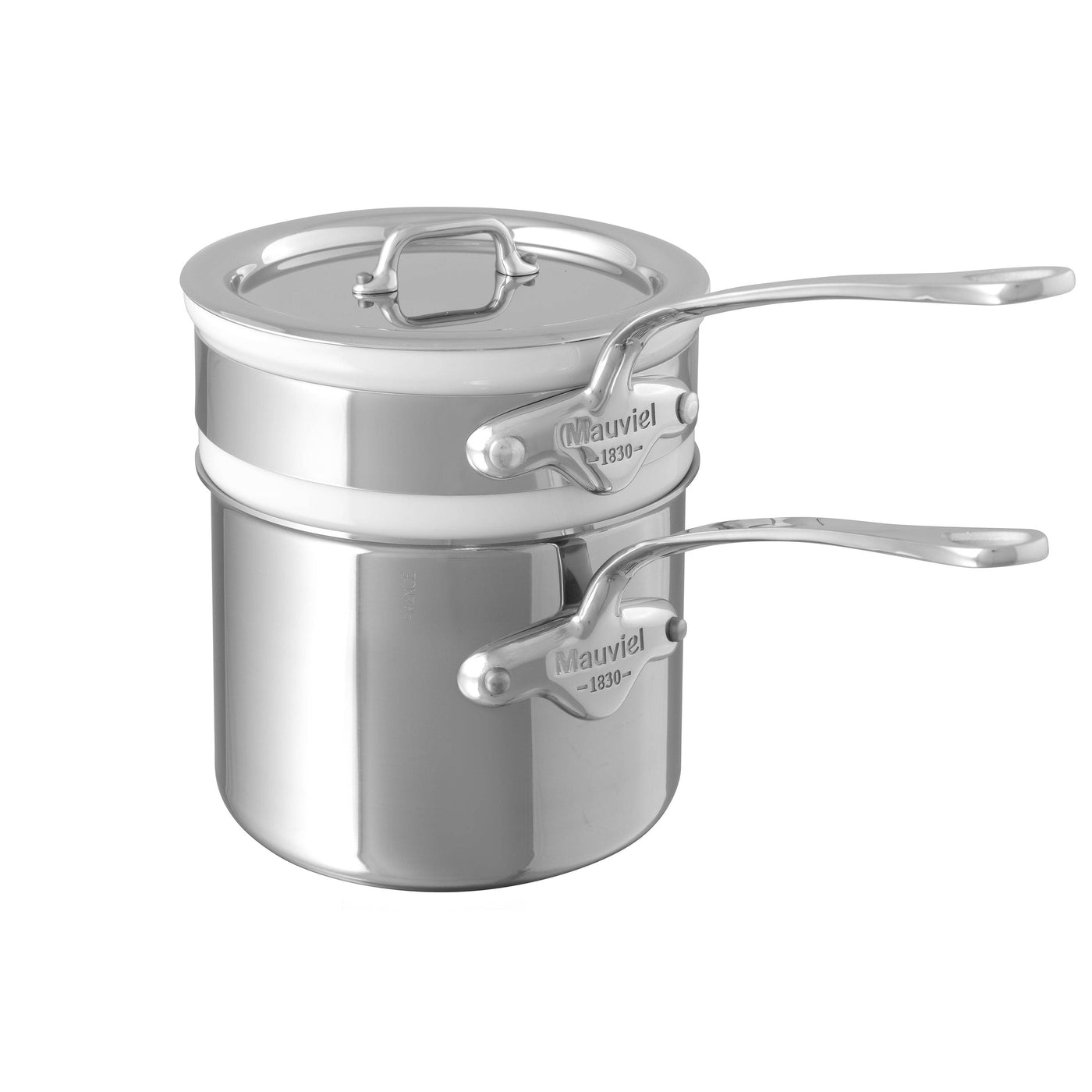 Mauviel M'Cook 5-Ply Bain Marie, 0.9-qt - Kitchen Universe
