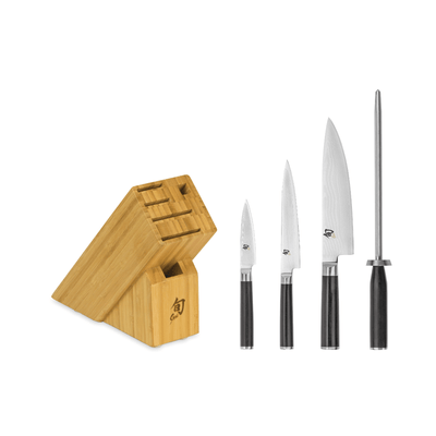 Shun Classic 5-Piece Starter Block Knife Set - Kitchen Universe