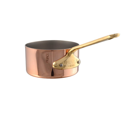 Mauviel M'Mini Copper Saute Pan With Bronze Handle, 0.26-qt - Kitchen Universe