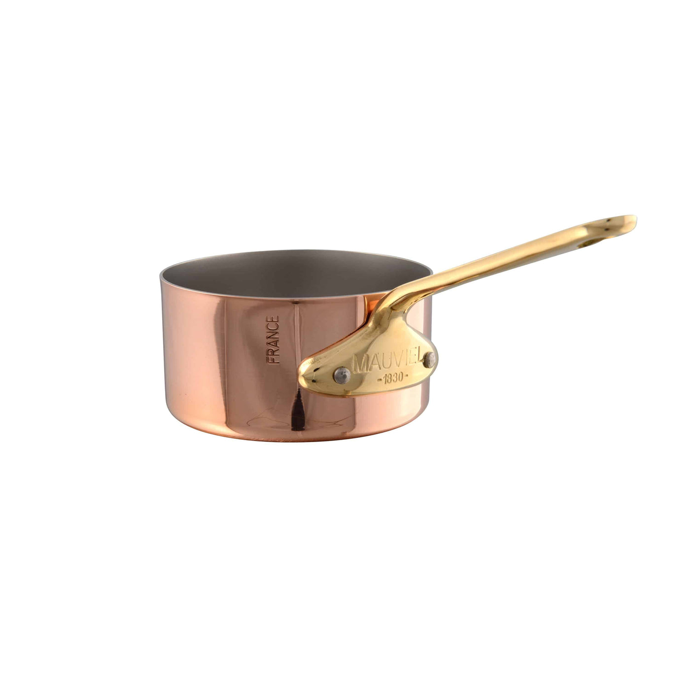 Mauviel M'Mini Copper Sauce Pan With Bronze Handle, 0.32-qt - Kitchen Universe