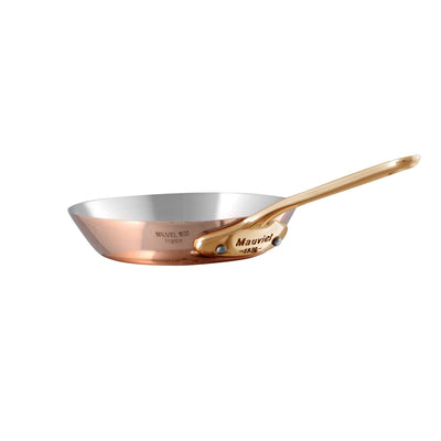 M'Mini Copper Round Frying Pan With Bronze Handle, 4.72-in - Kitchen Universe