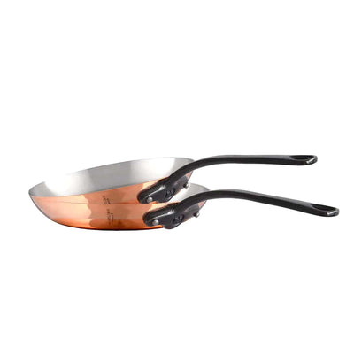 Mauviel M'heritage M150 CI Copper 2-Piece Frying Pan Set - Kitchen Universe