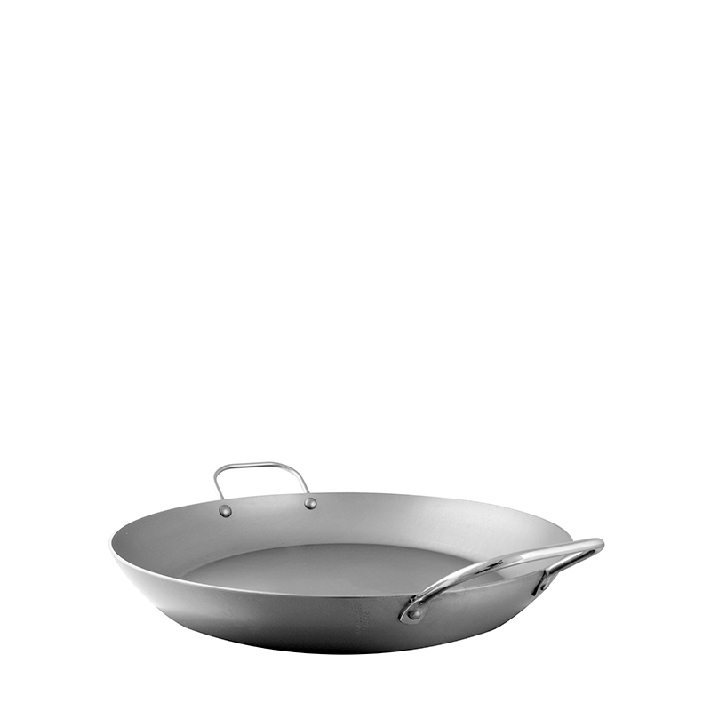 Mauviel M'steel Carbon Steel Paella Pan - Kitchen Universe