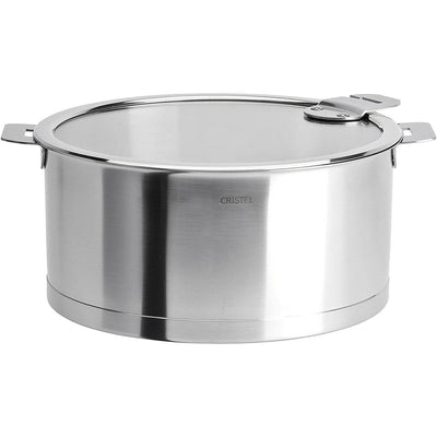Cristel Strate Stainless Steel Stewpan With Lid - Kitchen Universe