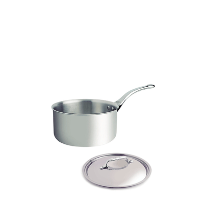 de Buyer Affinity Stainless Steel Saucepan w/Lid - Kitchen Universe