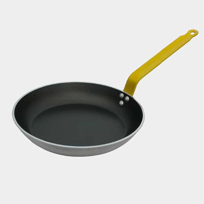 de Buyer Choc 5 Fry Pan w/ Aluminum Yellow Handle - Kitchen Universe
