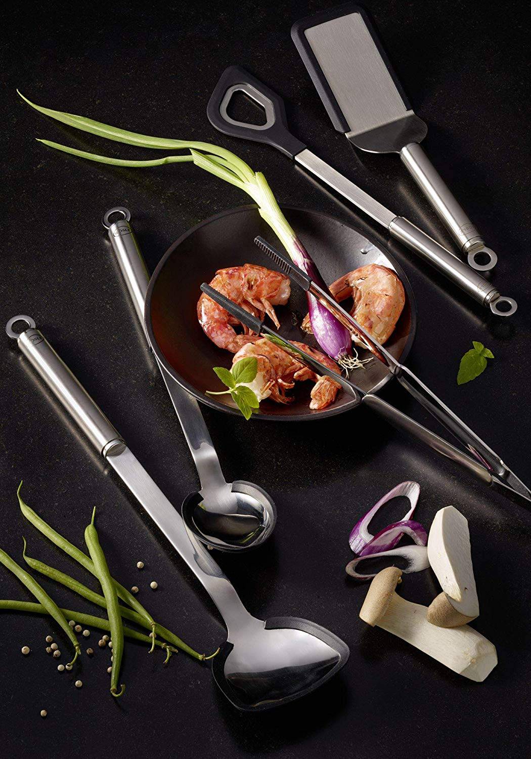 Rosle Locking Tongs with Silicone Edge 9-in - Kitchen Universe