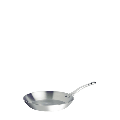 De Buyer Affinity Non-Stick Stainless Steel Fry Pan, 12.6-in.