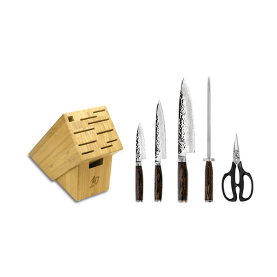 Shun Premier 7-Piece Essential Knife Block Set - Kitchen Universe