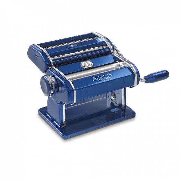 Marcato Atlas 150 Pasta Machine, Blue - Kitchen Universe