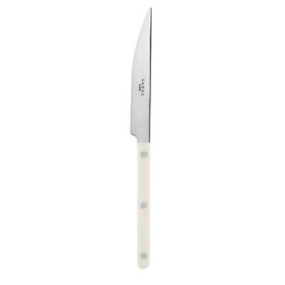 Sabre Bistrot Dinner Knife, Ivory - Kitchen Universe