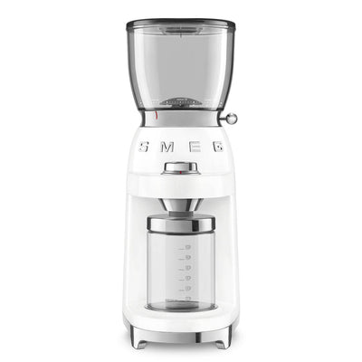Smeg 50's Retro Style Coffee Grinder, White - Kitchen Universe