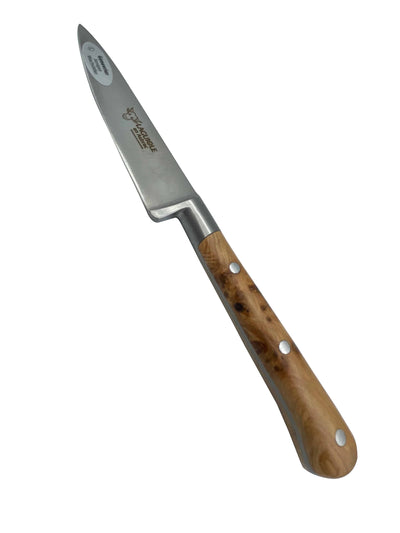 Laguiole en Aubrac Handcrafted 6-Piece Kitchen Knife Set With Mixed Wood Handles & Magnetic Oak Block - Kitchen Universe