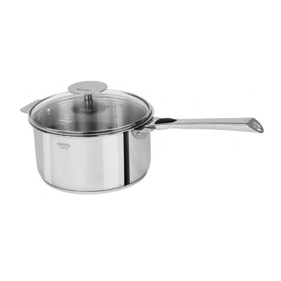 Cristel Multiply Casteline Stainless Stew / Casserole Pan With Lid - Kitchen Universe