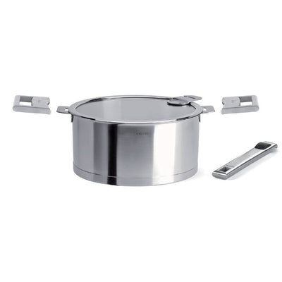 Cristel Strate Stainless Steel 5-Piece Saucepan Set - Kitchen Universe