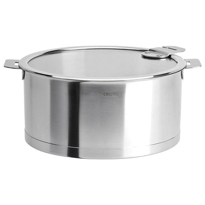 Cristel Strate Stainless Steel Saucepan With Lid - Kitchen Universe