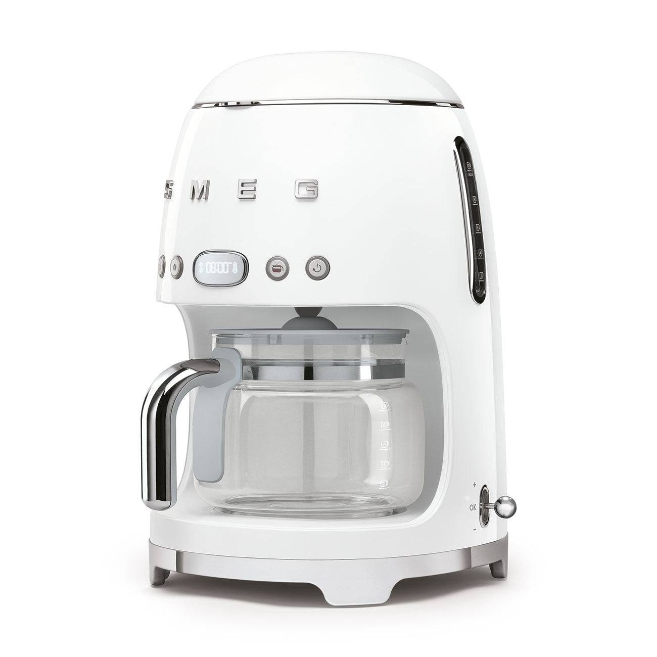 Smeg 50's Retro Style Drip-filter Coffee Machine, White - Kitchen Universe