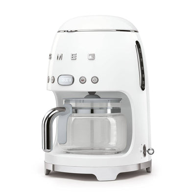 Smeg 50's Retro Style Drip-filter Coffee Machine, White - Kitchen Universe