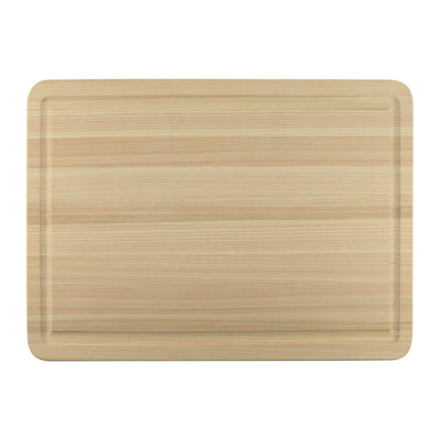 Shun Hinoki Cutting Board with Groove 20 x 14 x 1-in - Kitchen Universe