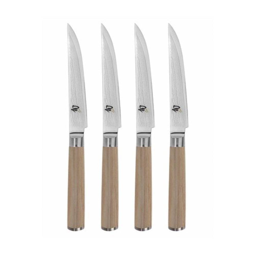 Shun Classic Blonde 4-Piece Steak Knife Set - Kitchen Universe