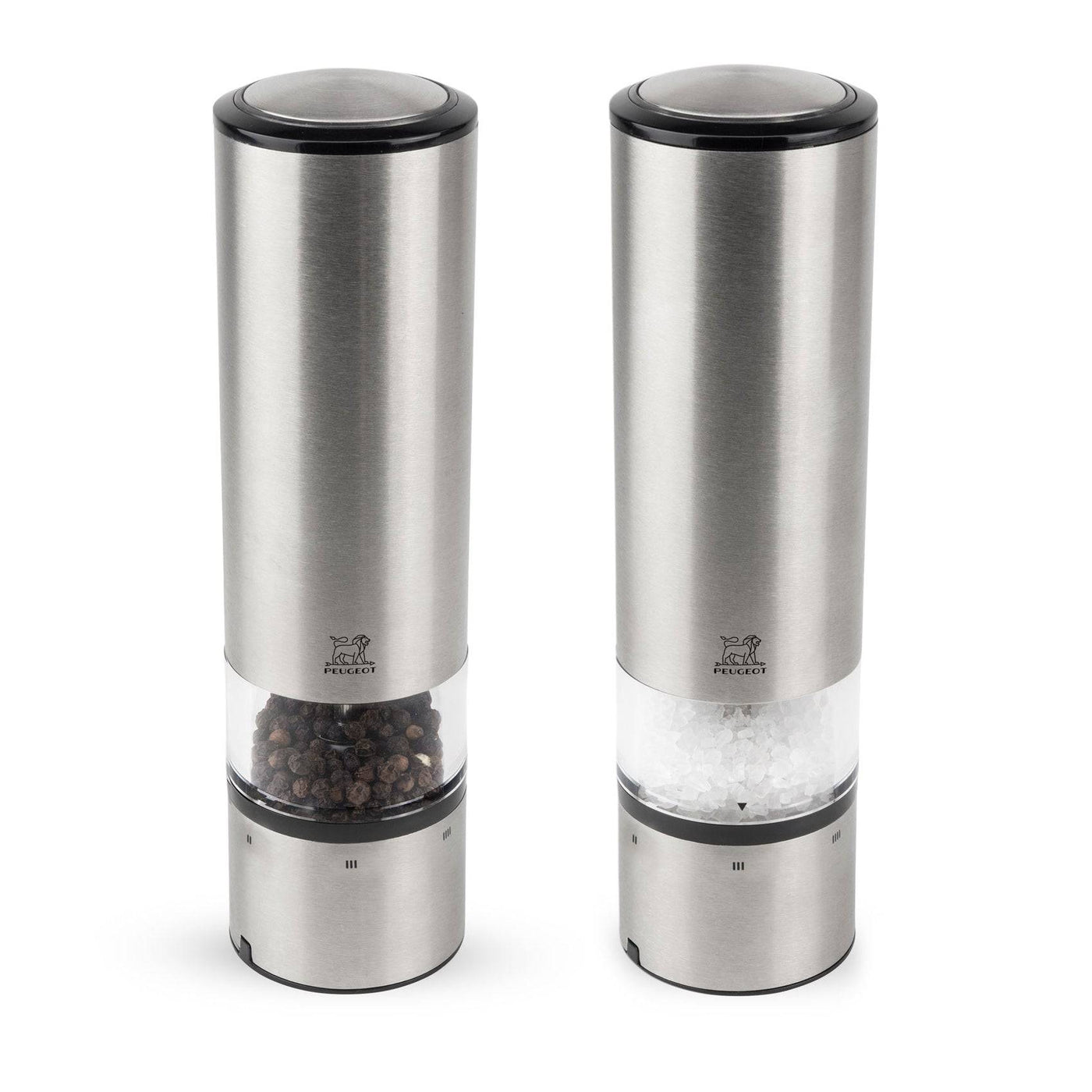 Peugeot Elis Sense u' Select Stainless Pepper & Salt Mill Set - Kitchen Universe