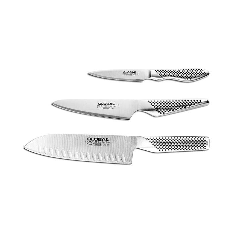 Global Classic 3-Piece Knife Set - Kitchen Universe