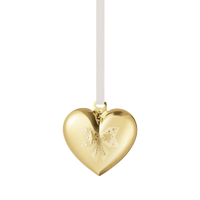 Georg Jensen 2022 Holiday Heart Gold Ornament - Kitchen Universe