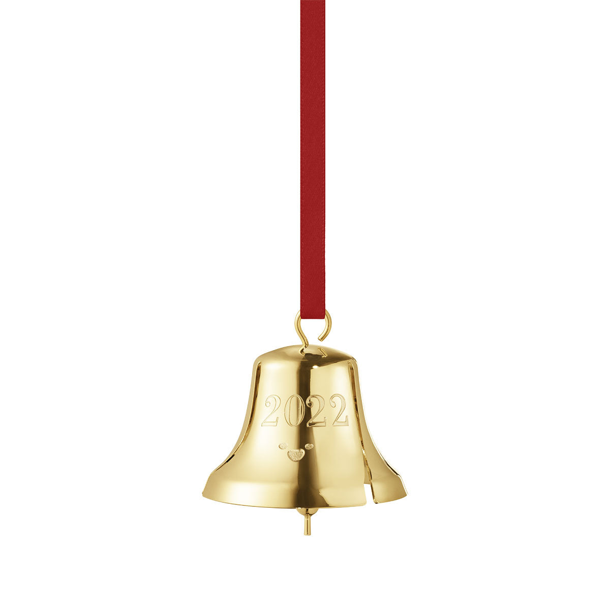 Georg Jensen 2022 Holiday Heart Bell Ornament - Kitchen Universe