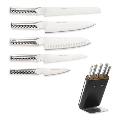 Global UKON 6-Piece Knife Block Set - Kitchen Universe