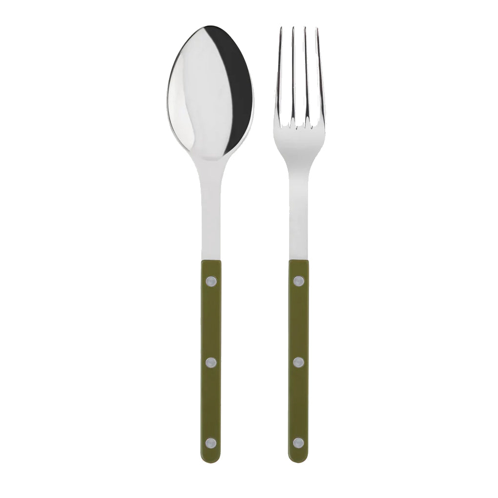 Sabre Bistrot Serving Set, Green Fern - Kitchen Universe