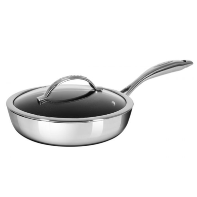 Scanpan HaptIQ Nonstick Stratanium 10-Piece Stainless Steel Cookware Set - Kitchen Universe