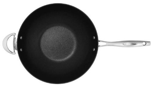 Scanpan HaptIQ Nonstick Stratanium Wok, 12.5-in - Kitchen Universe