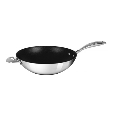 Scanpan HaptIQ Nonstick Stratanium Wok, 12.5-in - Kitchen Universe