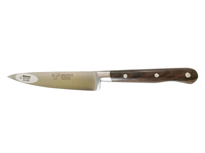Laguiole en Aubrac Handcrafted 6-Piece Kitchen Knife Set With Ziricote Wood Handles & Magnetic Oak Block - Kitchen Universe