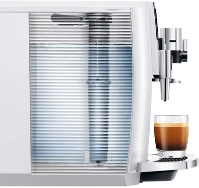 Jura E8 Coffee Maker, Piano White - Kitchen Universe