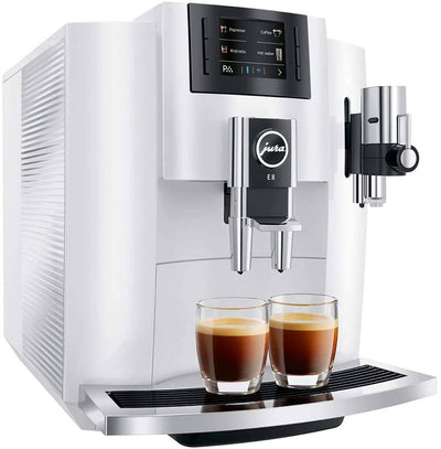 Jura E8 Coffee Maker, Piano White - Kitchen Universe