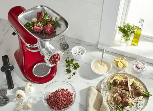 KitchenAid Stand Mixer Metal Food Grinder Attachment - Kitchen Universe